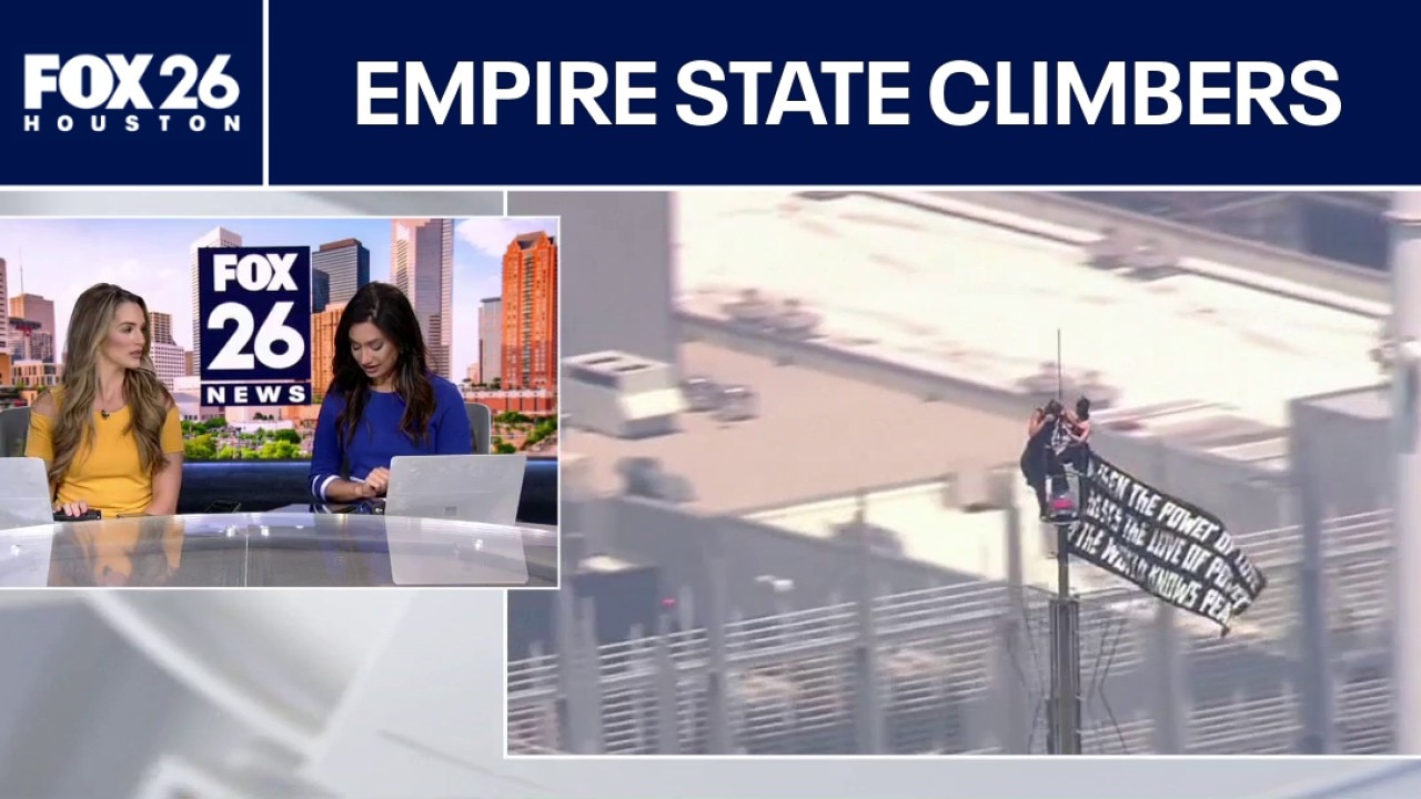 Reacting to Empire State Building climbers
