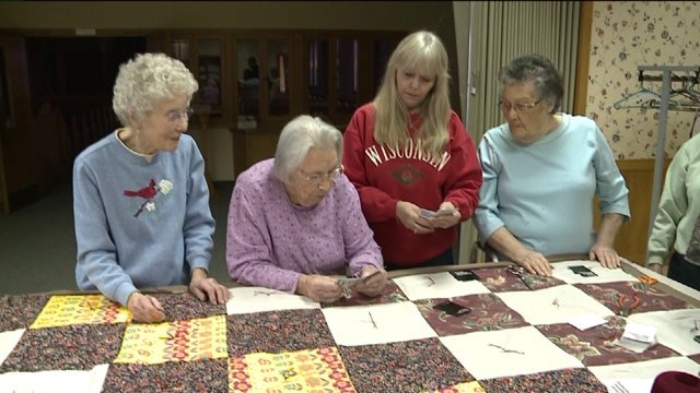 Quilting for a cause: Chip takes us inside Norway Lutheran Church quilting group
