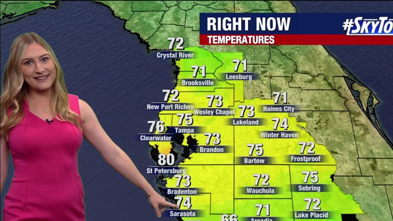 Tampa weather | Saturday morning forecast