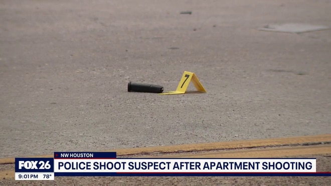 Houston police shoot woman who allegedly shot man