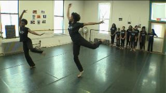 Tony checks out a performance at the Signature Dance Company