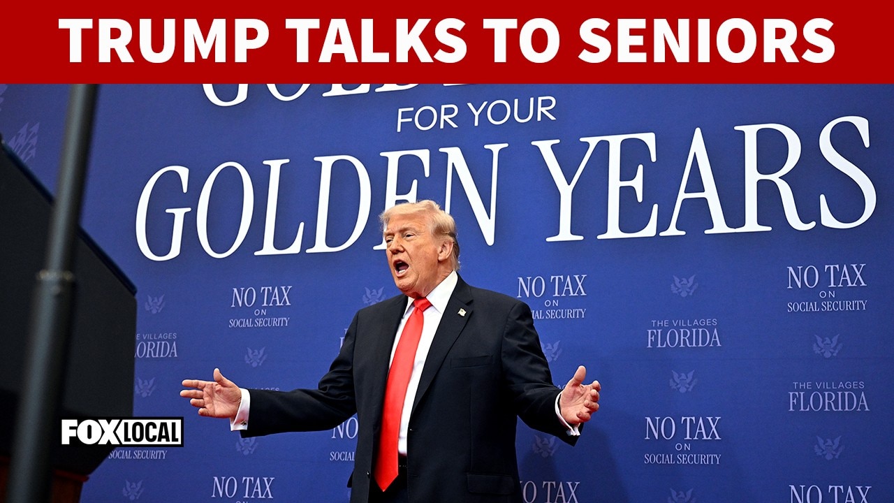 FULL: Pres. Trump speaks to seniors at Florida retirement community