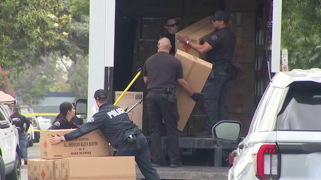 Massive fireworks bust in South Los Angeles
