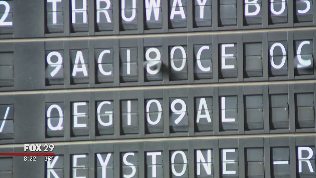 The latest on 30th Street Station's iconic flipping board