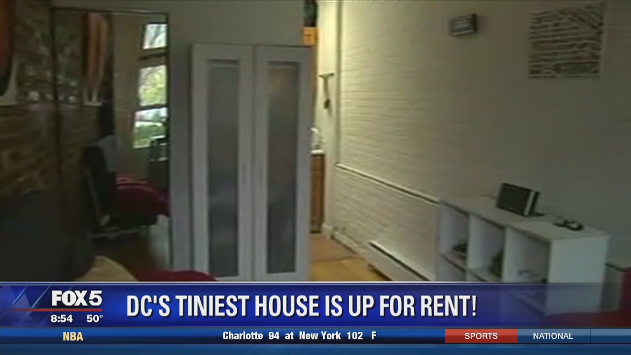 DC?s smallest house is up for rent