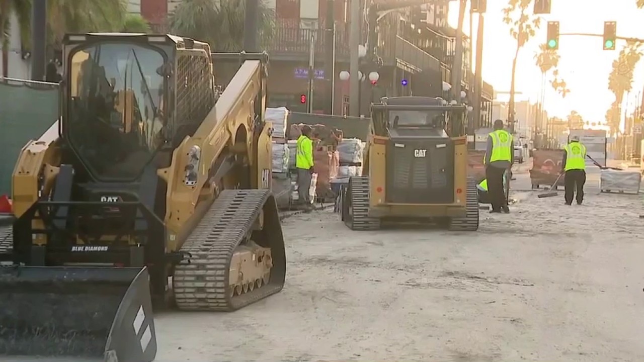 7th Avenue Bricking project underway