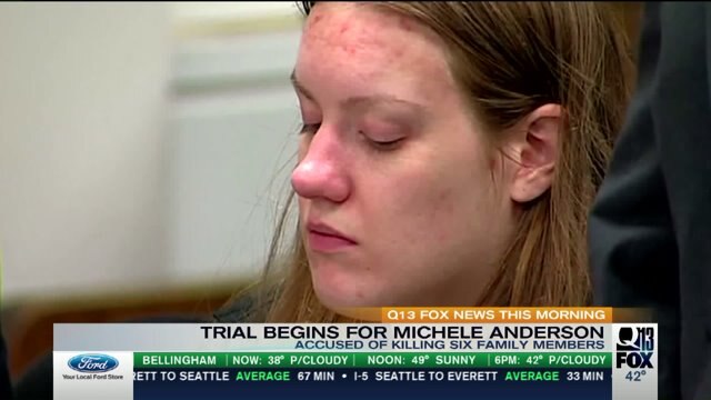 Trial begins for woman accused of killing family of 6 in Carnation