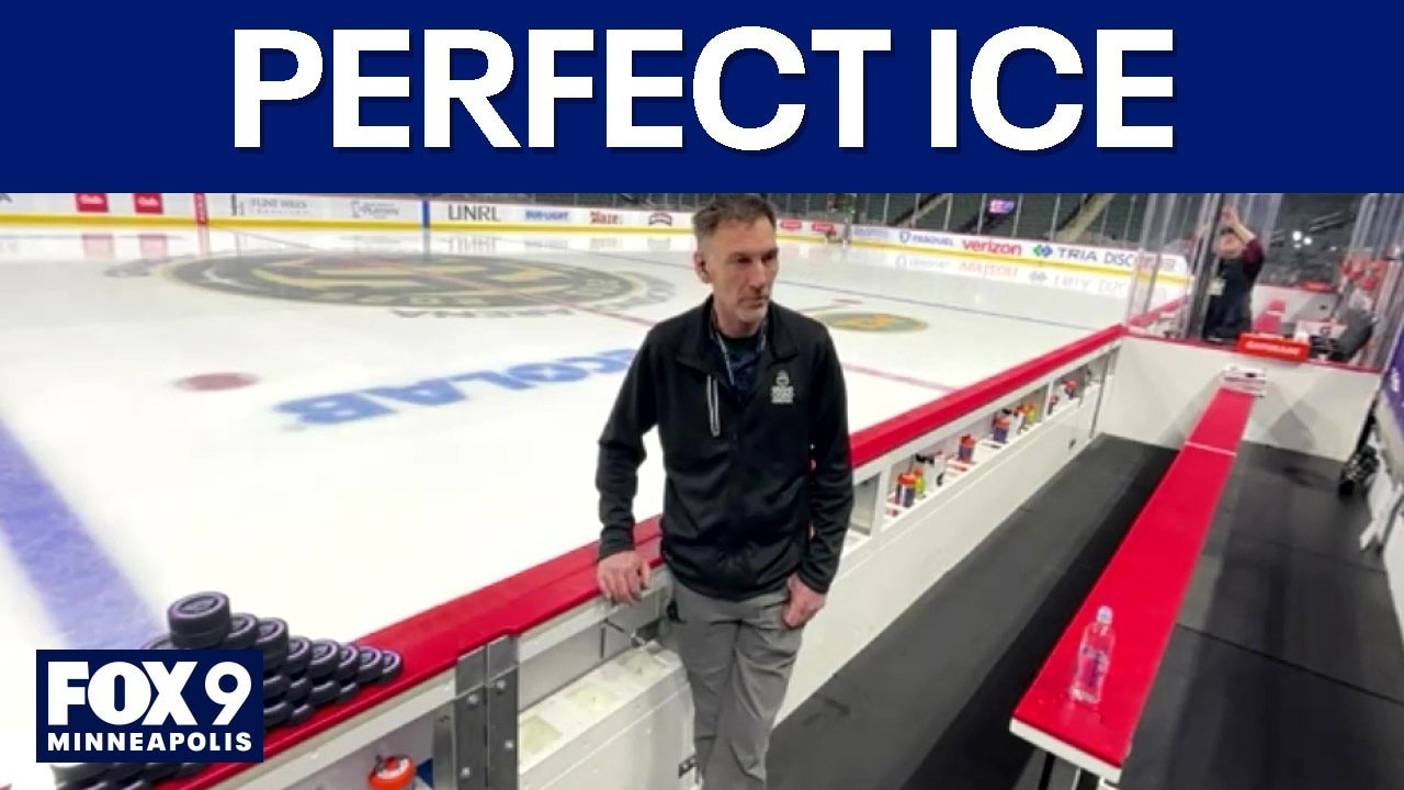 Inside Grand Casino Arena's playoff ice preps