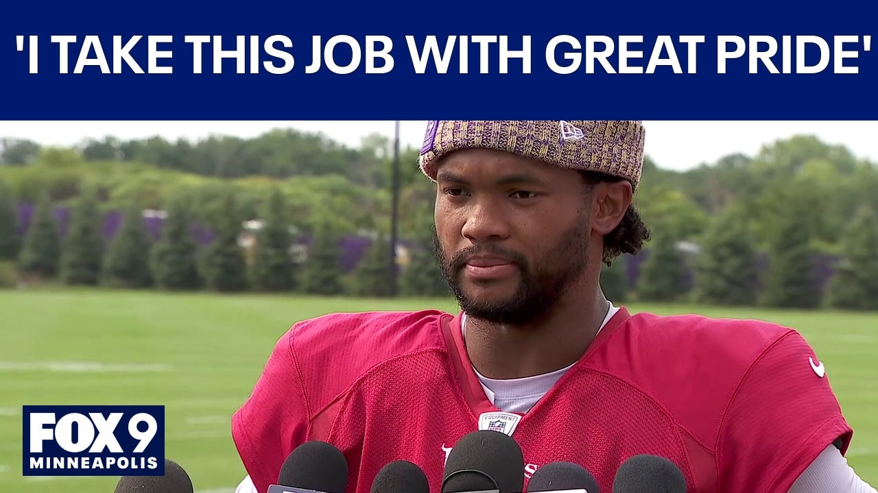 Kyler Murray named Vikings starting QB: 'I take this job with great pride'