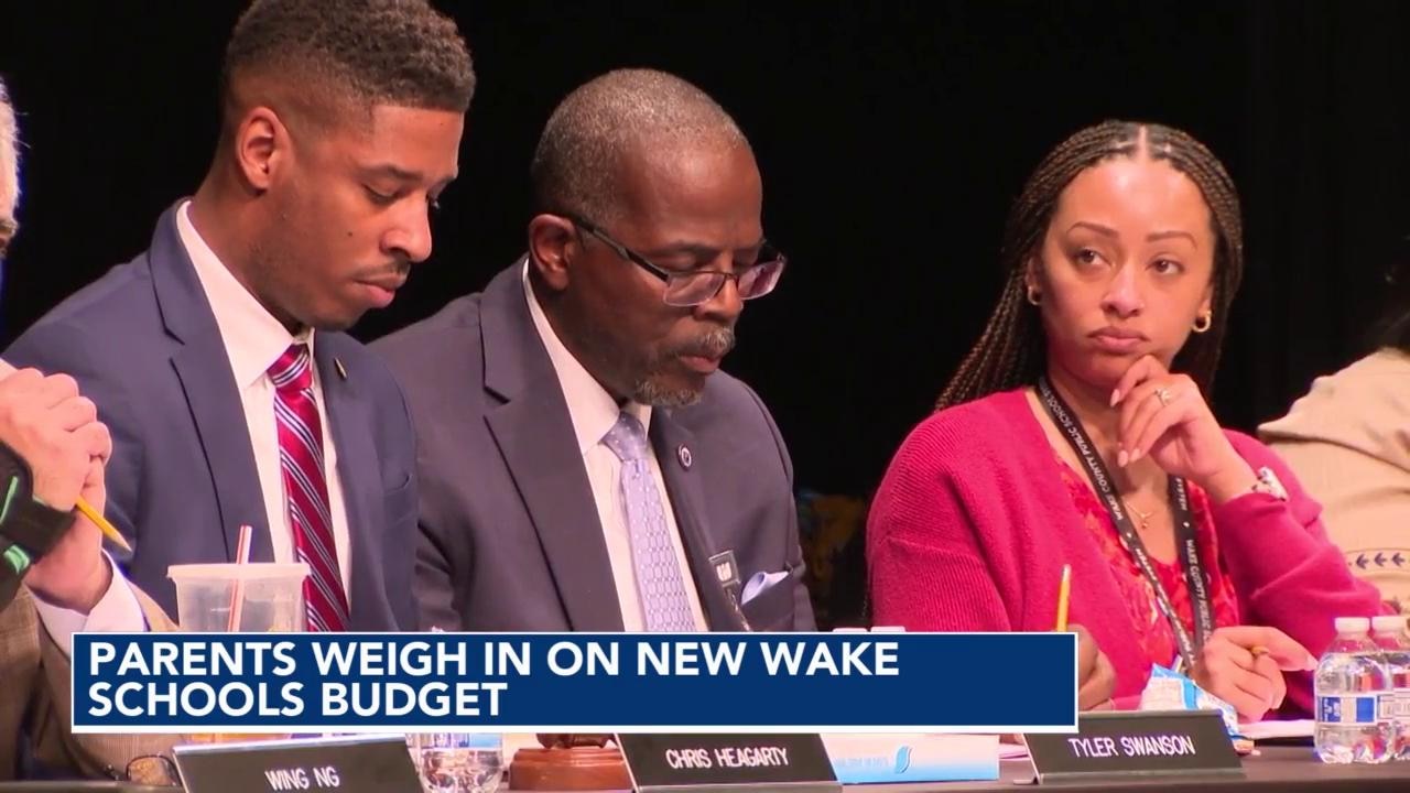 Parents weigh in on new Wake schools budget