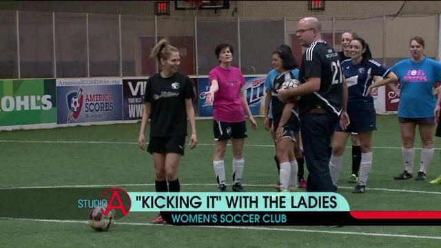 Brian Kramp is "Kickin` It" with the ladies