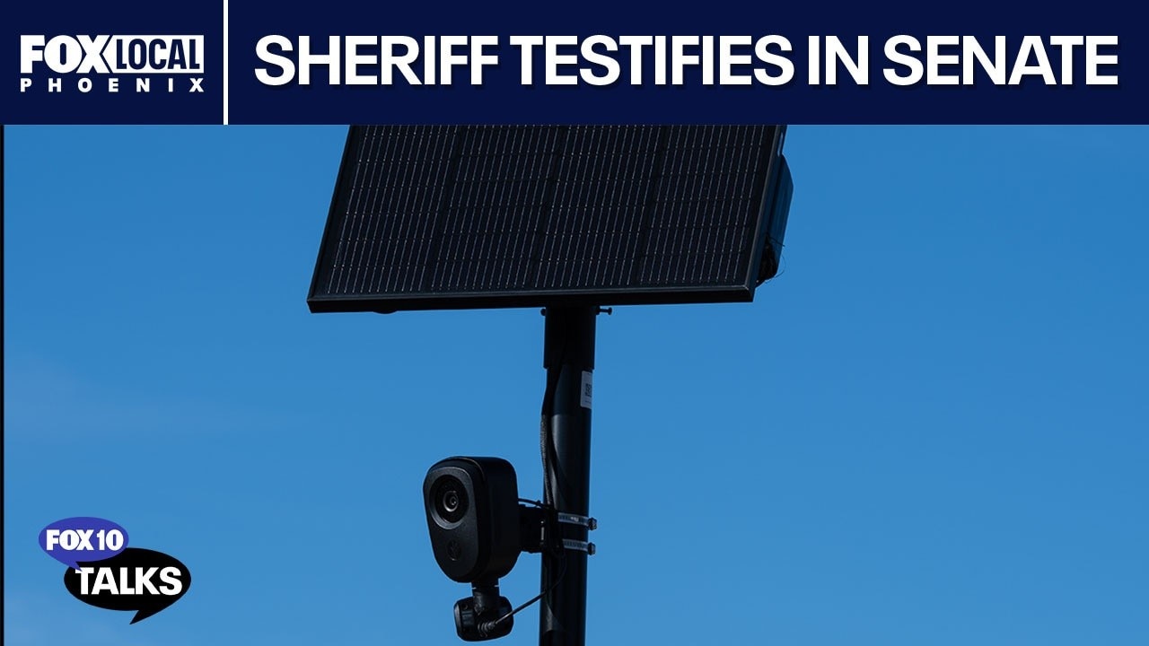 AZ sheriff senate testimony, murder suspect search