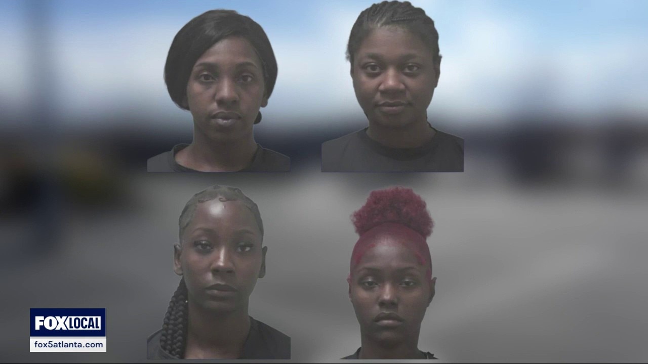 Newnan police arrest four Alabama women on I-85