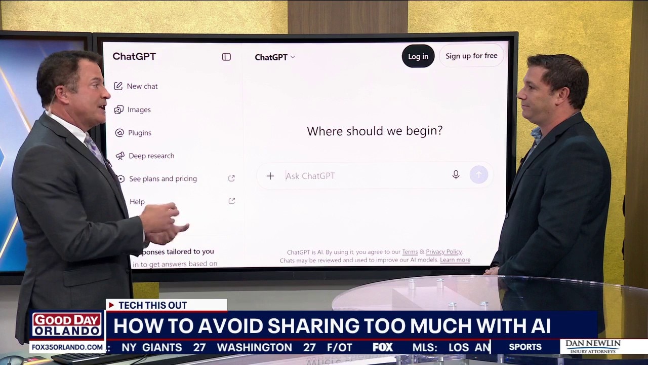 How to avoid sharing too much with AI