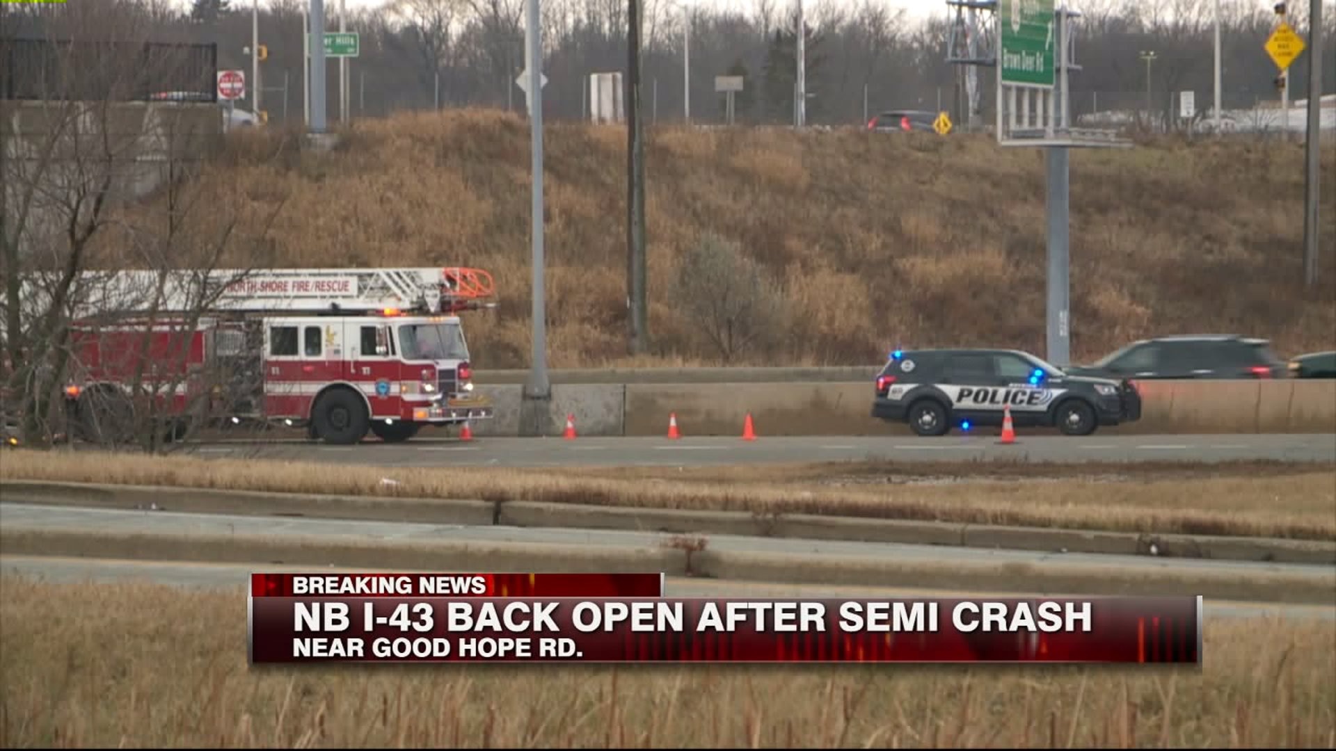 Semi crash