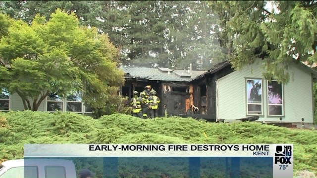 Kent house fire