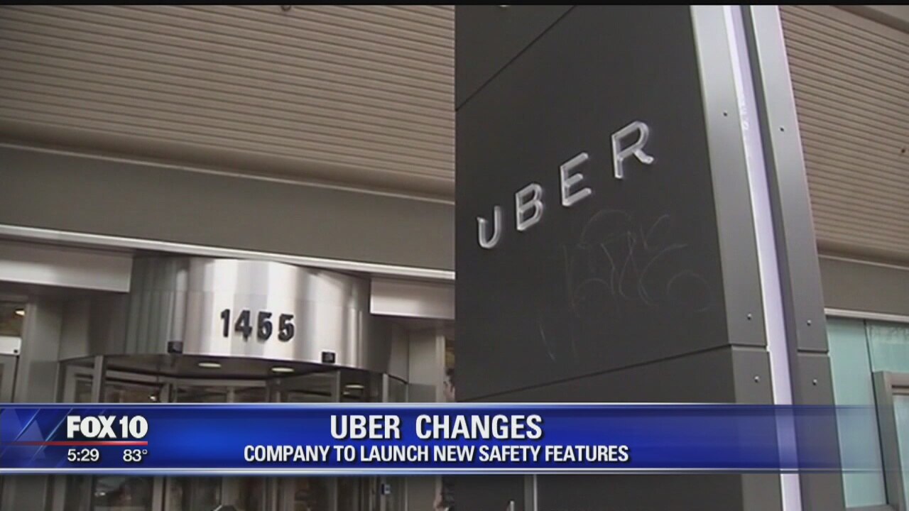 Uber launching new safety features