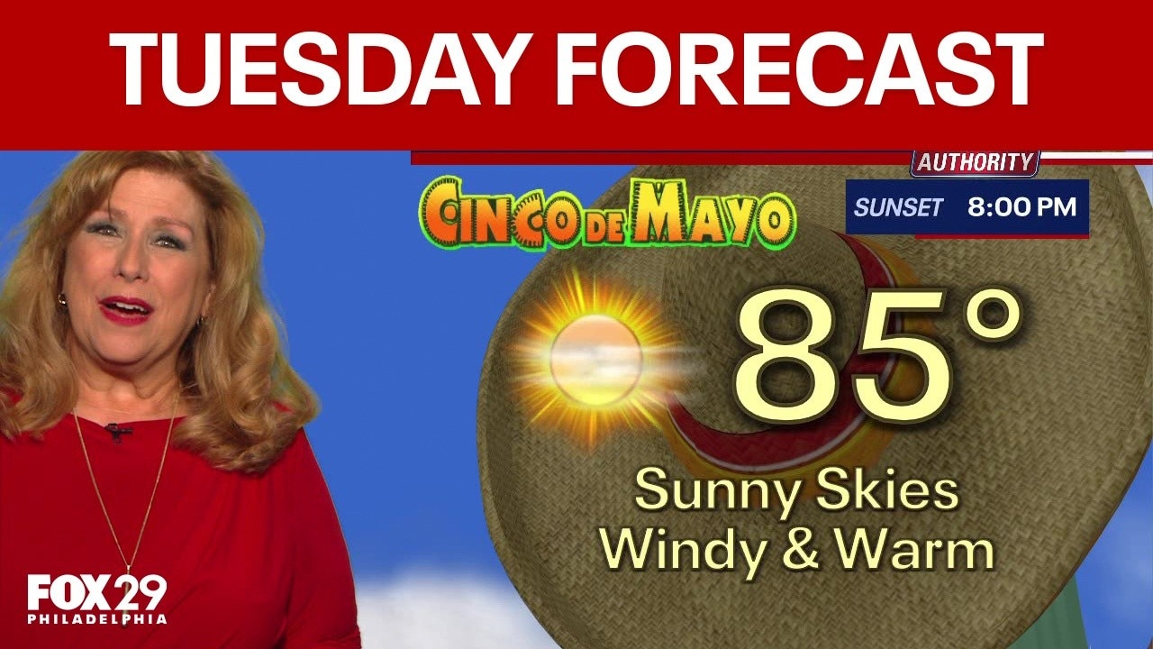 Philadelphia weather: Tuesday forecast