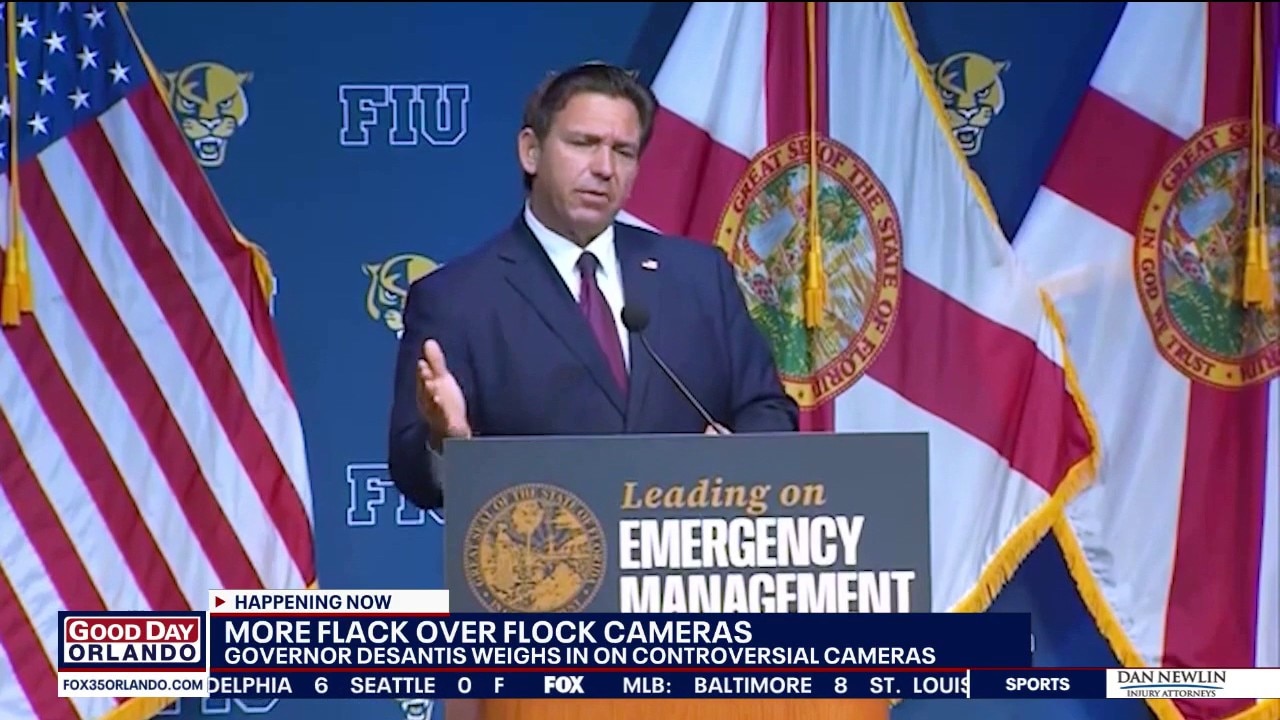DeSantis on Flock cameras: 'I think it's out of control'