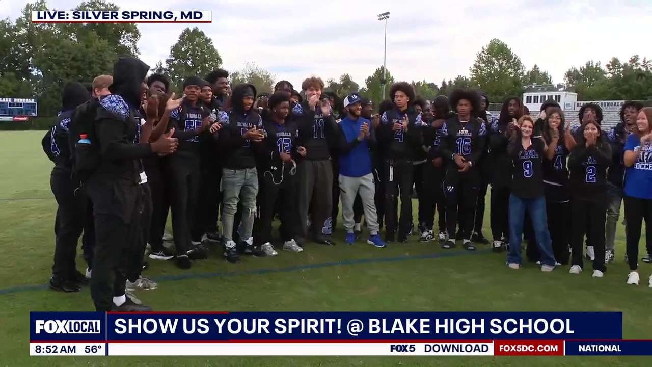 Show Us Your Spirit: Blake High students