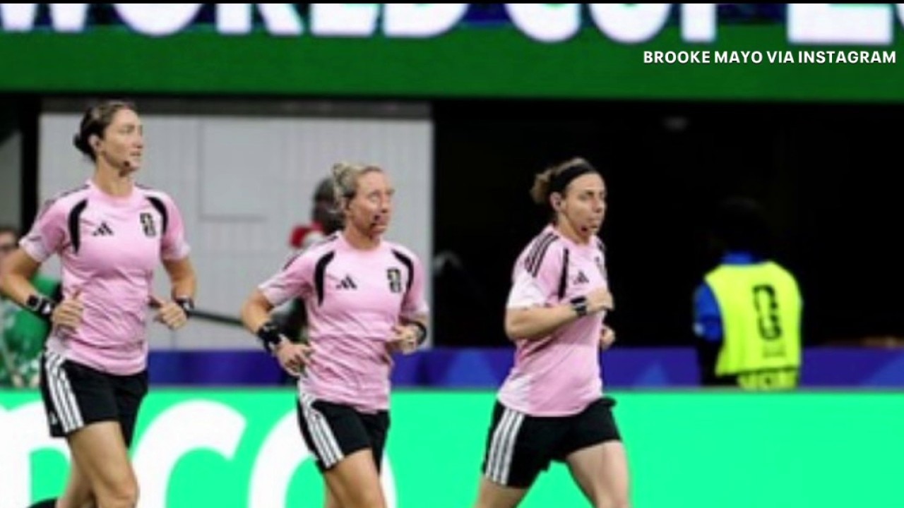 North Texas native Brooke Mayo makes World Cup history as part of first all-female US referee trio