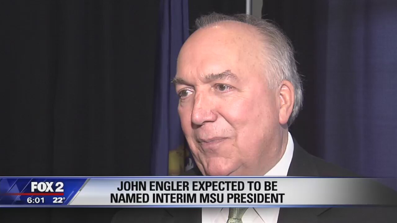 Former Gov. John Engler expected to be interim MSU president