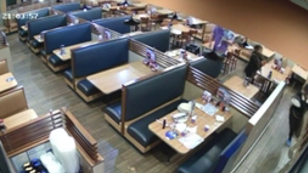 Women caught on camera beating up IHOP server