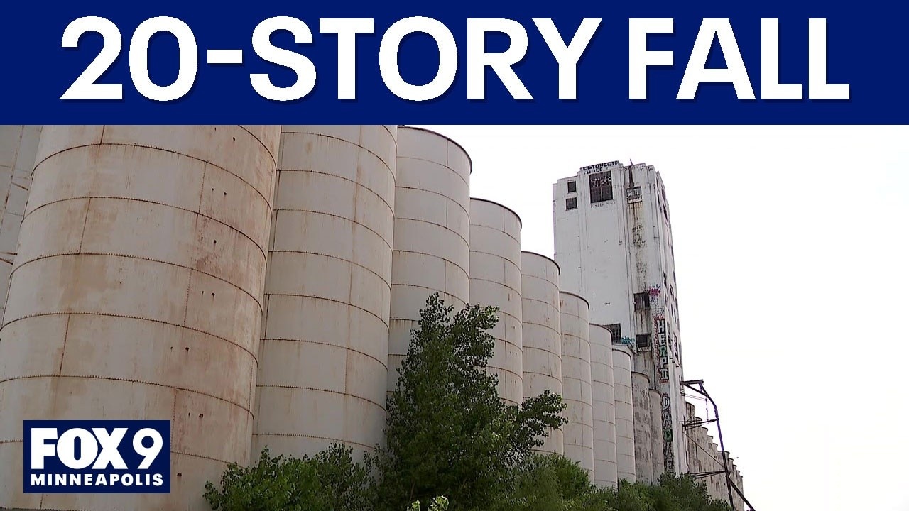 Minneapolis police on 20-story grain elevator fall