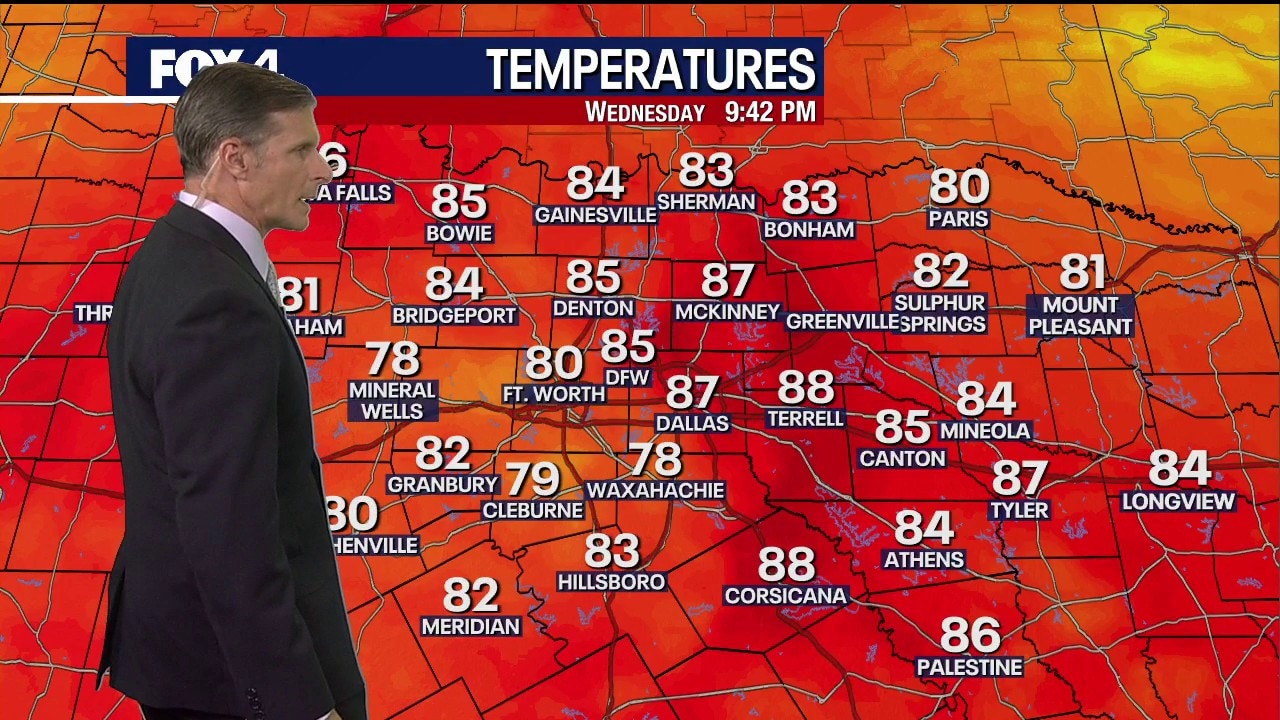 Dallas weather: September 23 overnight forecast