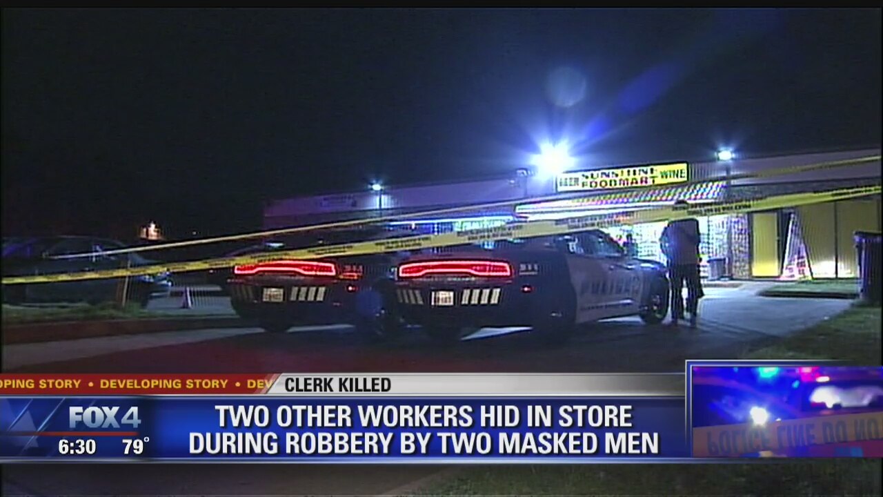 Store clerk killed during robbery | FOX 4 Dallas-Fort Worth