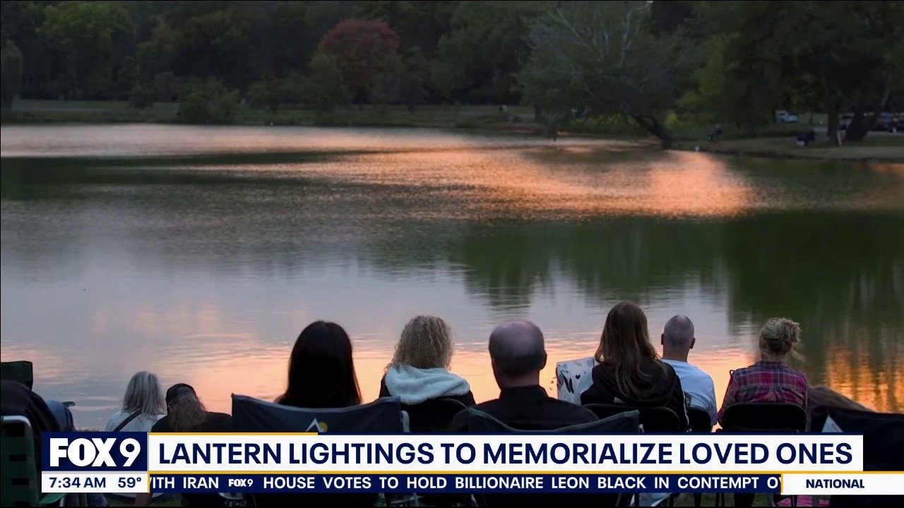 Remembering loved ones with lanterns
