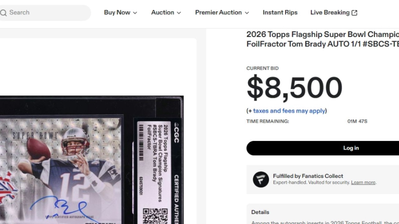 10-year-old boy finds rare 1-of-1 signed Tom Brady card | ChicagoLIVE Prime-Time