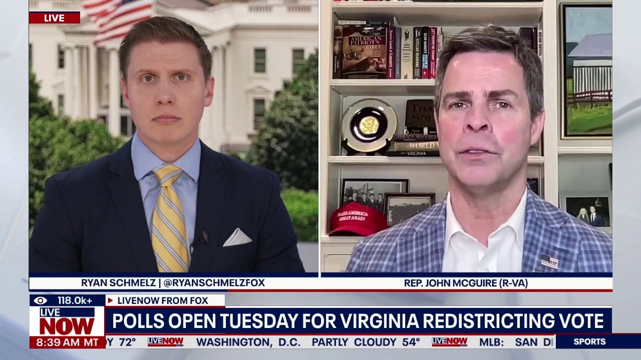 Polls open Tuesday for Virginia redistricting vote