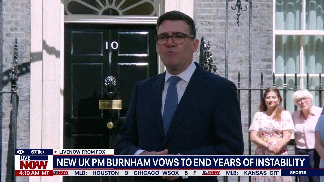 New UK PM Burnham vows stability for Britain's