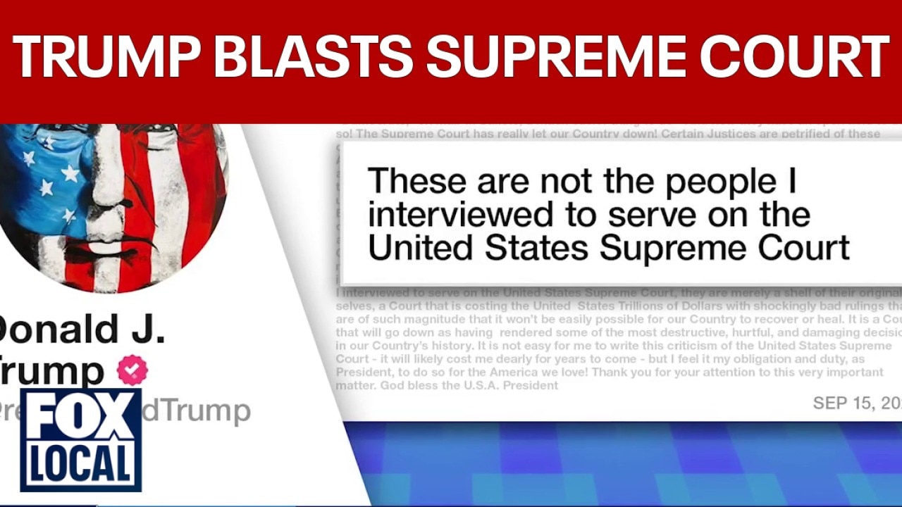 Trump blasts Supreme Court over mail-in ballot order