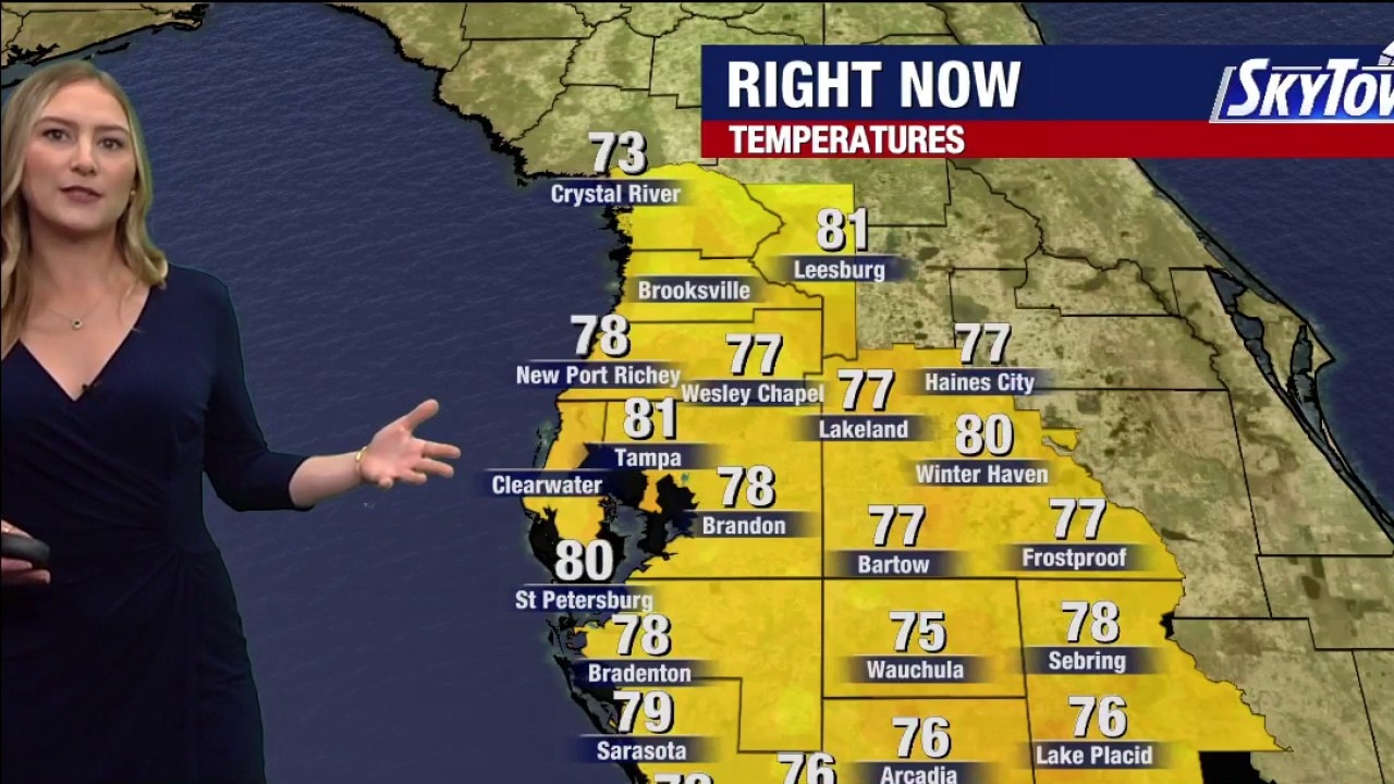 Tampa weather | Wednesday morning forecast 