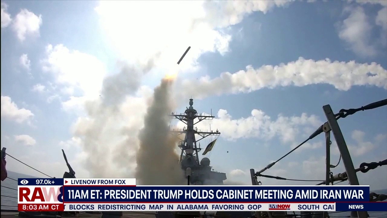 Trump to hold cabinet meeting amid Iran war