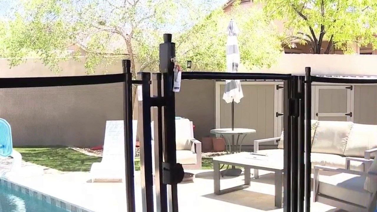 Pool company will fix broken pool springs or latches for free
