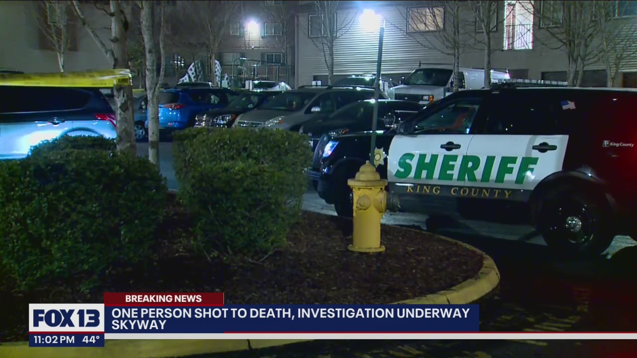 Person shot and killed in Skyway | FOX 13 Seattle