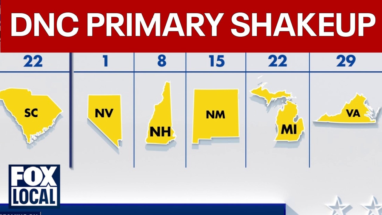 DNC shaking up primary calendar after November midterm elections