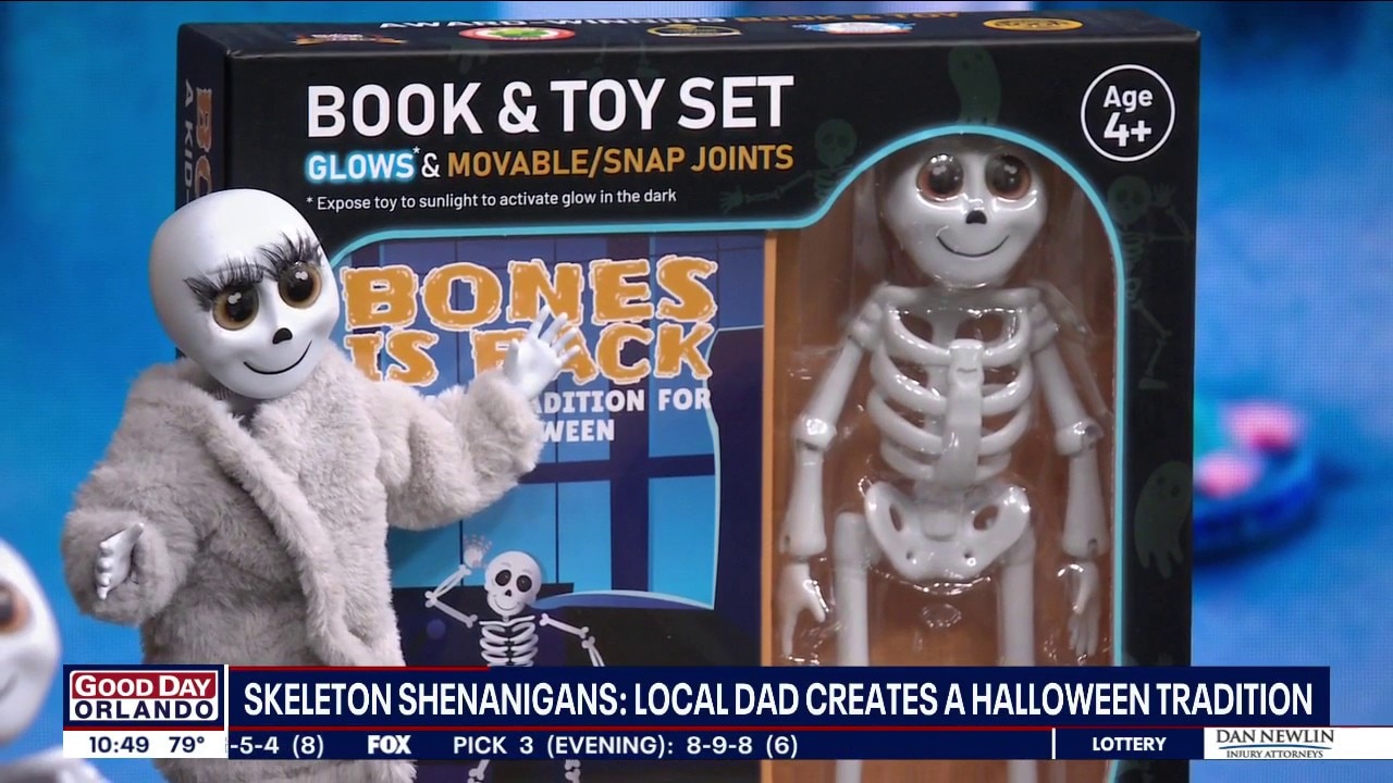 Bones is Back: Florida professor creates skeleton toy