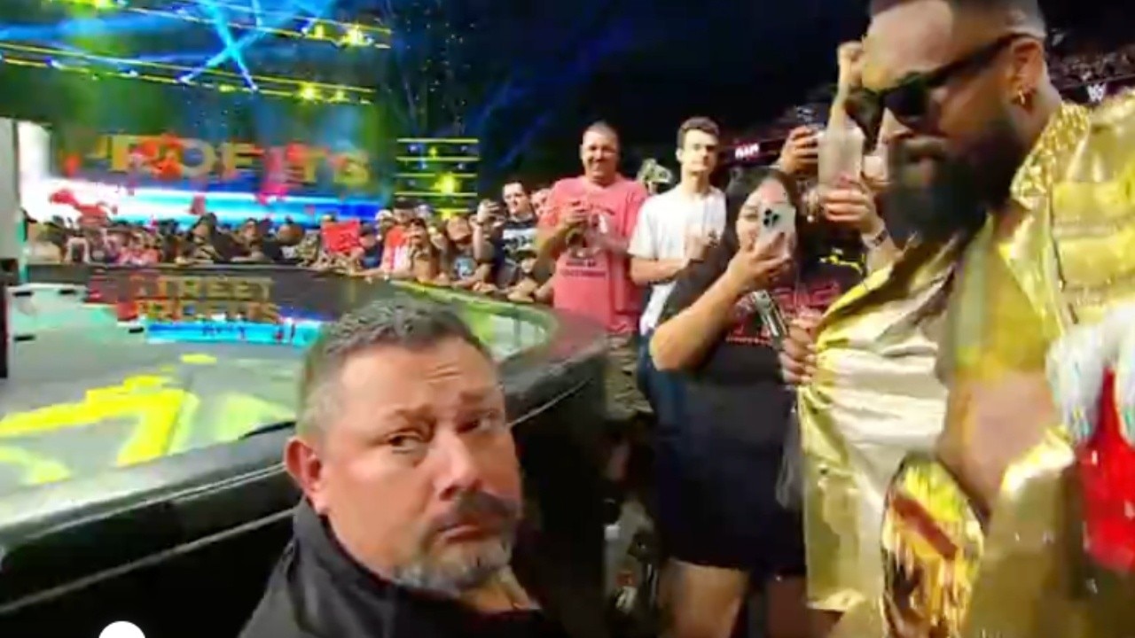 A Cook County sheriff’s officer is suing the WWE over an alleged lap dance