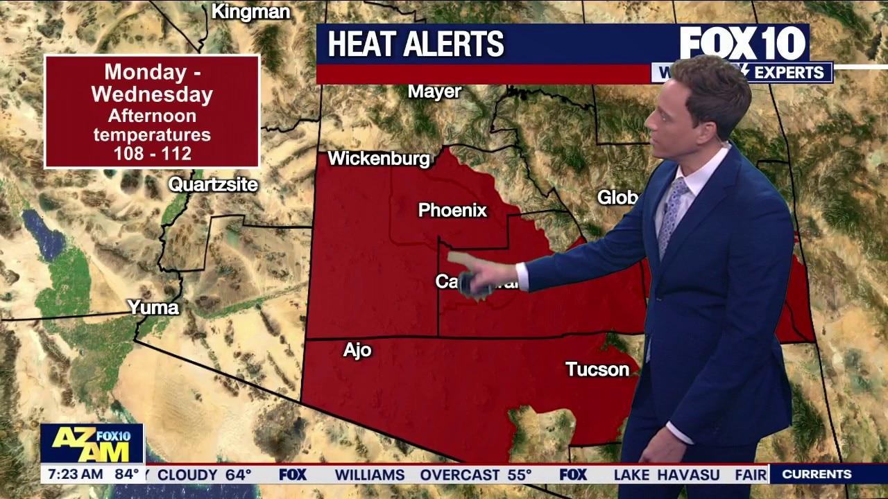 Excessive heat watch issued for next week