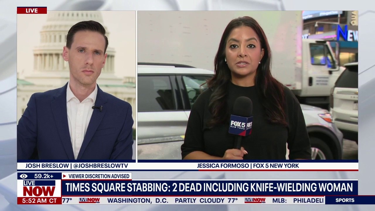 Times Square stabbing: 2 dead including suspect