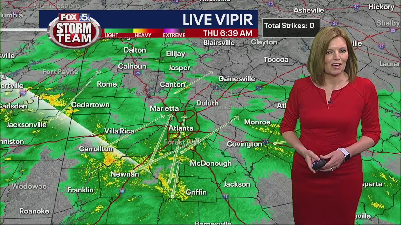 Thursday morning forecast
