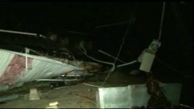 Severe weather damages buildings in Mississippi