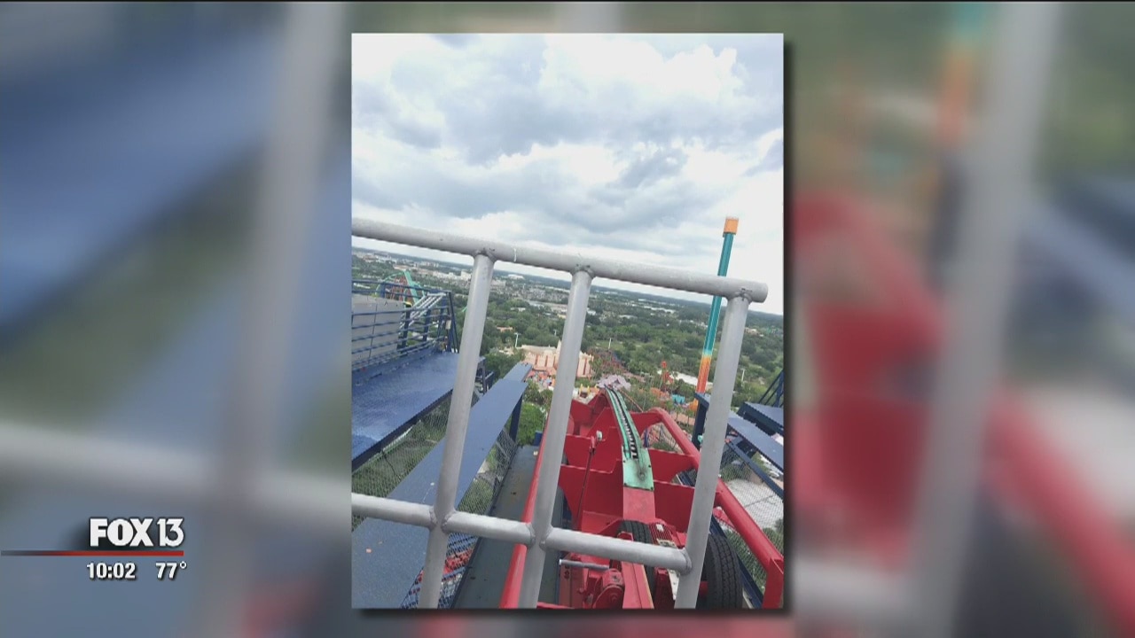 Passengers taken off stuck Sheikra coaster