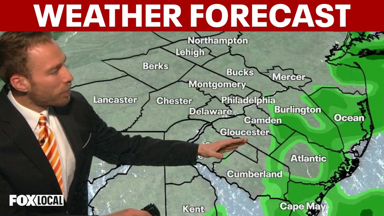 Philly Weather Authority: Clouds clear, then rain and a cool-down move in for Sunday