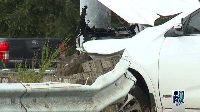 Freeway chase ends in crash