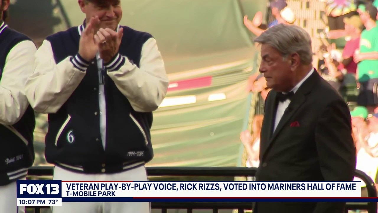 Mariners legend Rick Rizzs inducted into Hall of Fame